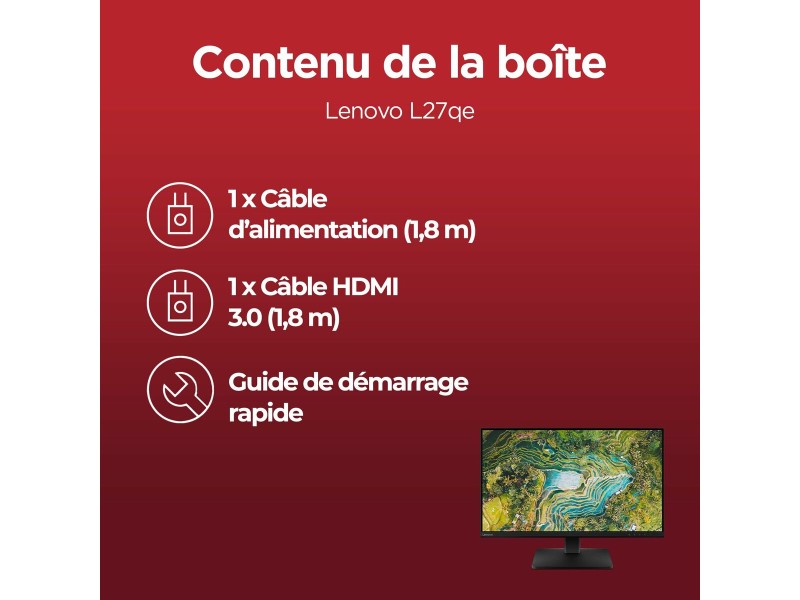 Gaming монитор Lenovo 68C8GAC3EU Quad HD 27 NaN –  BB Монитори
