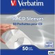 Защитен калъф Verbatim 12,6 x 12,6 cm 50 Части (20 броя) NaN –  BB Сакове и чанти за съхраняване на консумативи