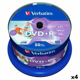 DVD+R устройство Verbatim   4,7 GB 16x 50 Части (4 броя)