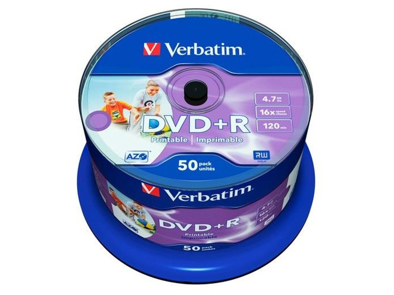 DVD+R устройство Verbatim   4,7 GB 16x 50 Части (4 броя) NaN –  BB DVD + R