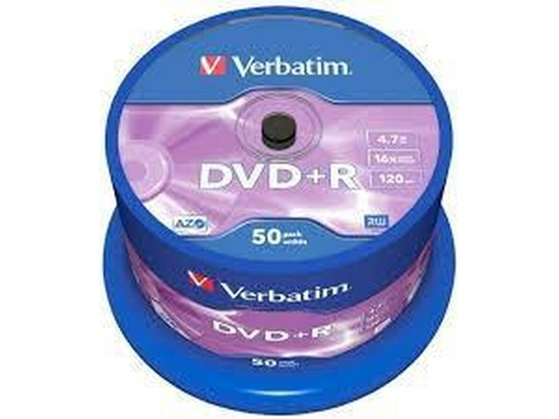DVD+R устройство Verbatim 4,7 GB 16x 50 Части (4 броя) DVD+R устройство Verbatim 4,7 GB 16x 50 Части (4 броя) NaN – BB DVD + R