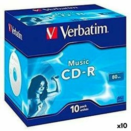 CD-R Verbatim MUSIC 80' 16x 10 Части (10 броя)