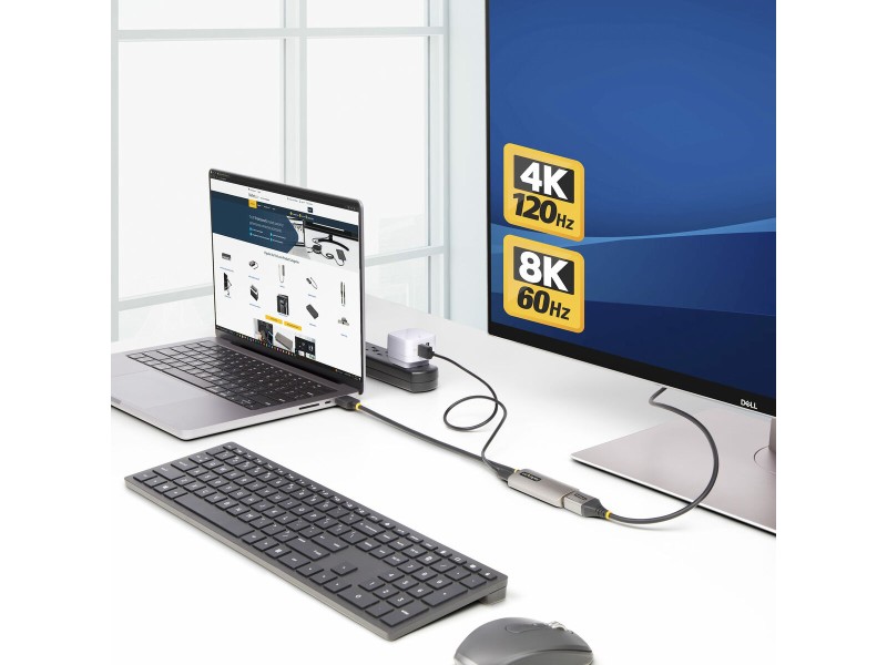 Адаптер за DisplayPort към HDMI Startech 148B-HDMI-DP-8K 30 cm NaN –  BB DisplayPort кабели