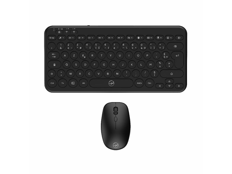 Клавиатура с мишка Mobility Lab CP420W Mini Черен AZERTY NaN –  BB Пакети клавиатура и мишка