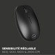Клавиатура с мишка Mobility Lab CP420W Mini Черен AZERTY NaN –  BB Пакети клавиатура и мишка