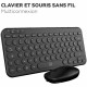 Клавиатура с мишка Mobility Lab CP420W Mini Черен AZERTY NaN –  BB Пакети клавиатура и мишка
