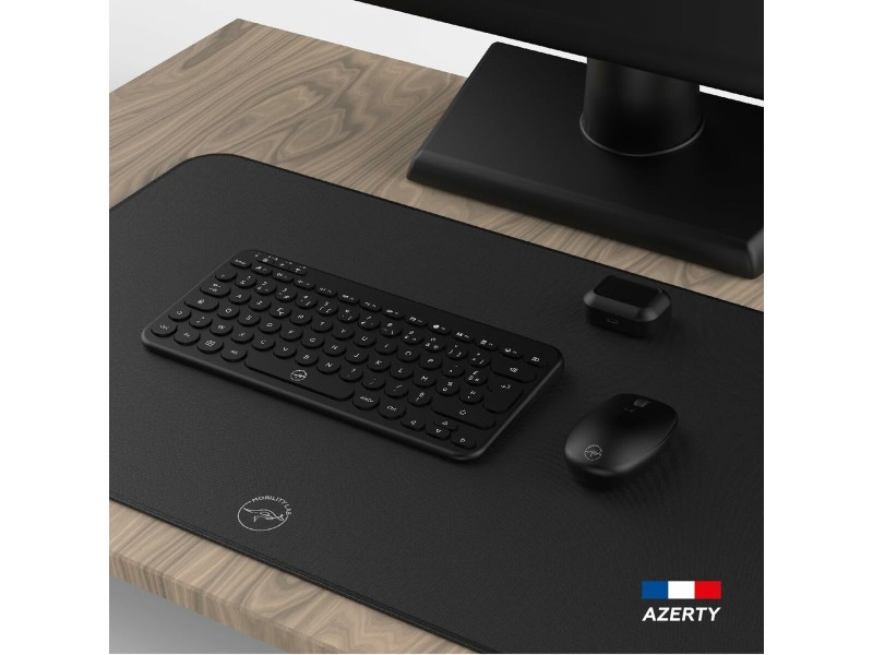 Клавиатура с мишка Mobility Lab CP420W Mini Черен AZERTY NaN –  BB Пакети клавиатура и мишка