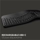 Клавиатура с мишка Mobility Lab Ergo C30W Черен NaN –  BB Пакети клавиатура и мишка