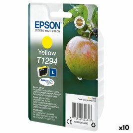 Оригиална касета за мастило Epson T1294 Жълт (10 броя)