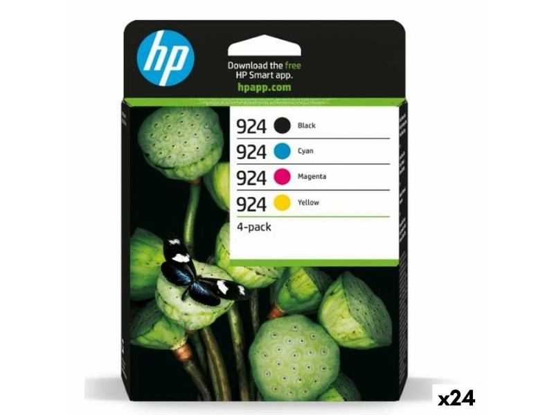 Оригиална касета за мастило HP Nº 924 Жълт (24 броя) NaN –  BB Касети с мастило