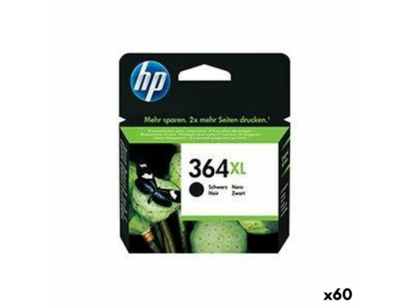 Оригиална касета за мастило HP Nº 364XL Черен (60 броя) NaN –  BB Касети с мастило