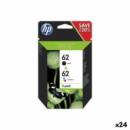 Оригиална касета за мастило HP Nº 62 Жълт (24 броя)