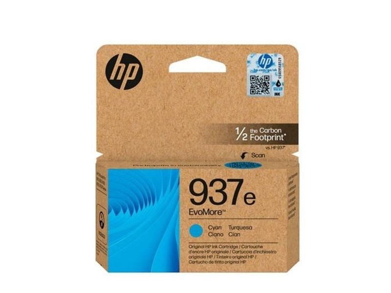 Оригиална касета за мастило HP Nº937E Синьо-зелен (50 броя) NaN –  BB Касети с мастило