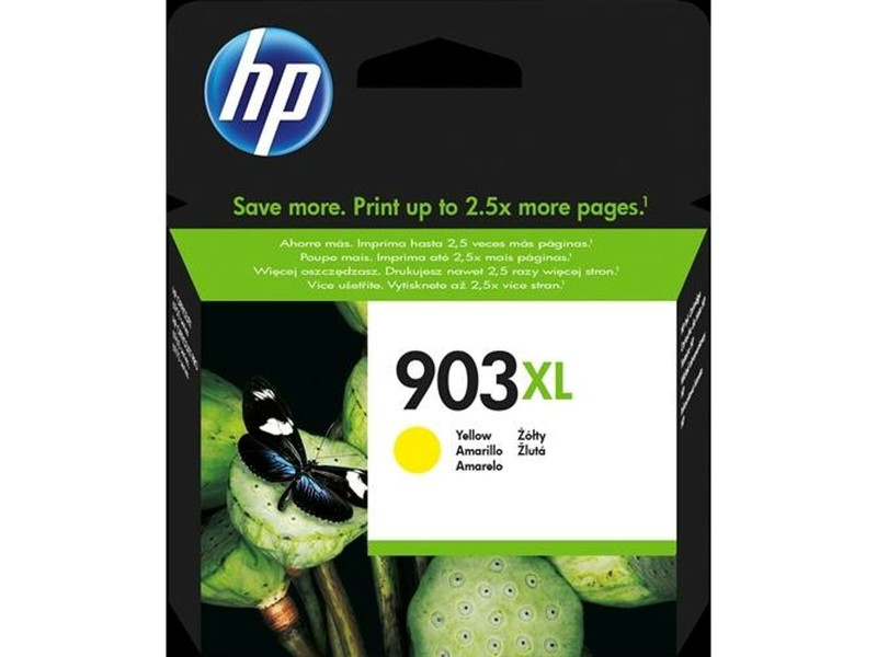 Оригиална касета за мастило HP Nº 903XL Жълт (60 броя) NaN –  BB Касети с мастило