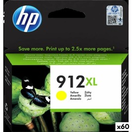 Оригиална касета за мастило HP 912XL Жълт (60 броя)