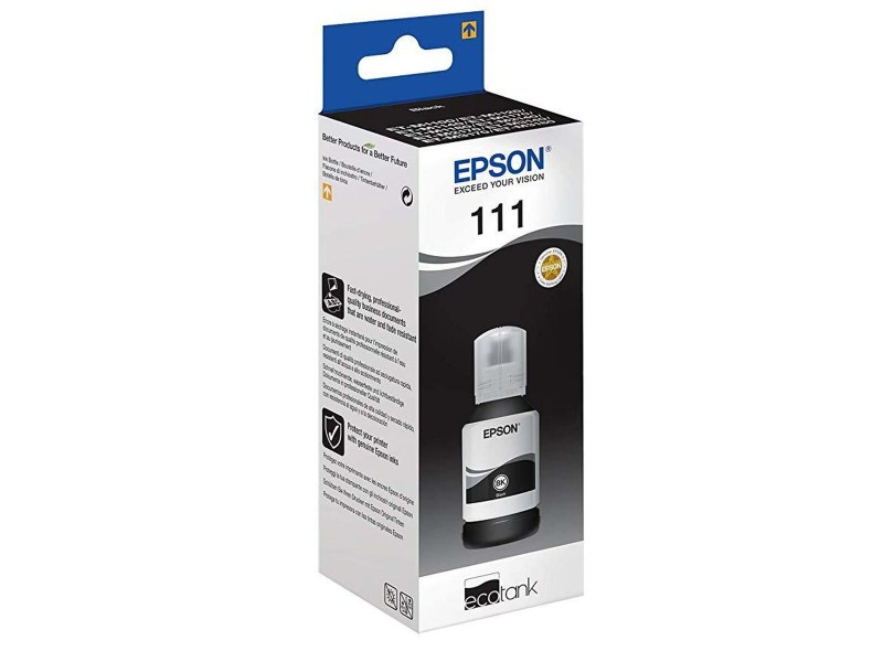 Мастило за пълнители Epson Nº111 Черен (30 броя) NaN –  BB Пълнители и комплекти за пълнене на касети