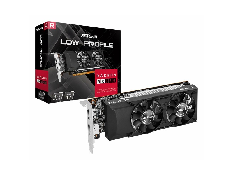 Графична карта ASRock RX550 LP 4G 4 GB GDDR5 NaN –  BB Графични карти