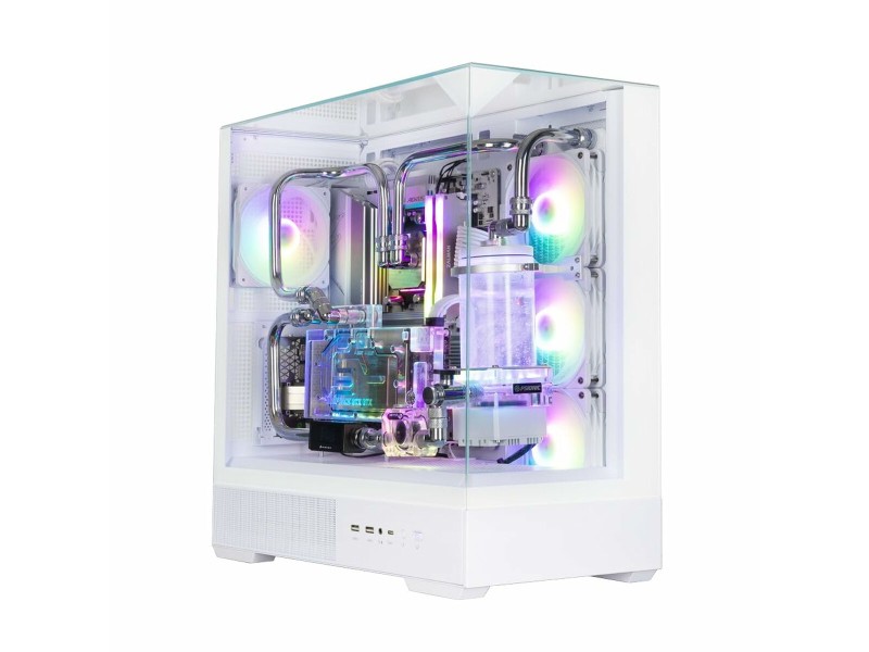 ATX полу-висока кутия Zalman P40 Prism Plus Бял NaN –  BB Калъфи за настолни компютри