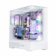ATX полу-висока кутия Zalman P40 Prism Plus Бял NaN –  BB Калъфи за настолни компютри
