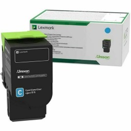 Oригинален тонер Lexmark C242XC0 Синьо-зелен