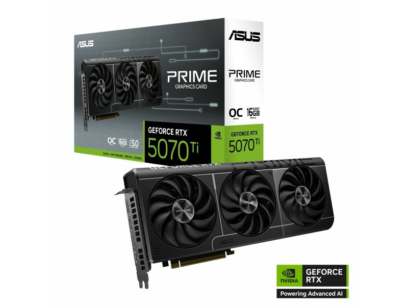 Графична карта Asus 90YV0MF0-M0NA00 nvidia geforce rtx 5070 ti 16 GB GDDR6 GDDR6X NaN –  BB Графични карти