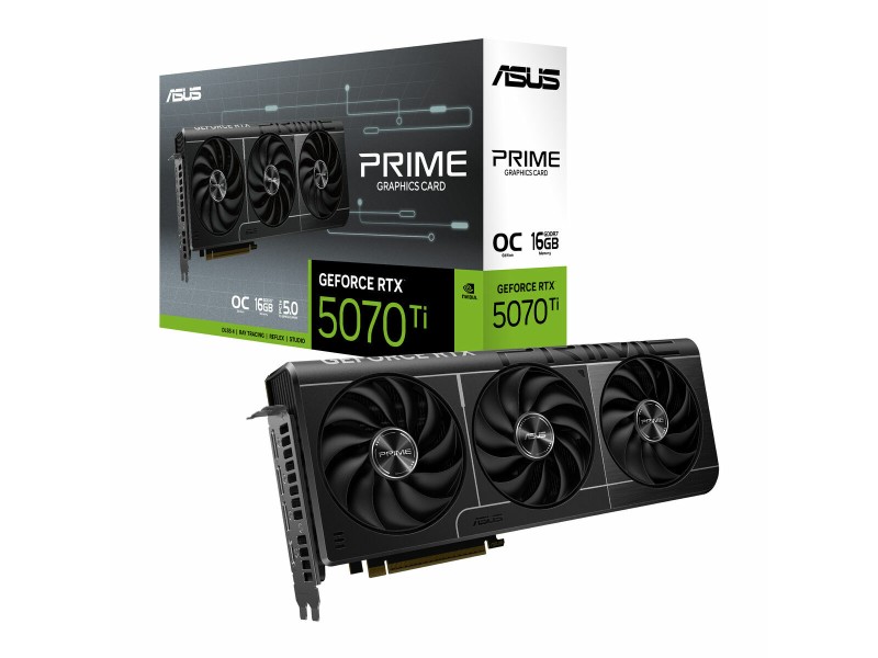 Графична карта Asus 90YV0MF0-M0NA00 nvidia geforce rtx 5070 ti 16 GB GDDR6 GDDR6X NaN –  BB Графични карти