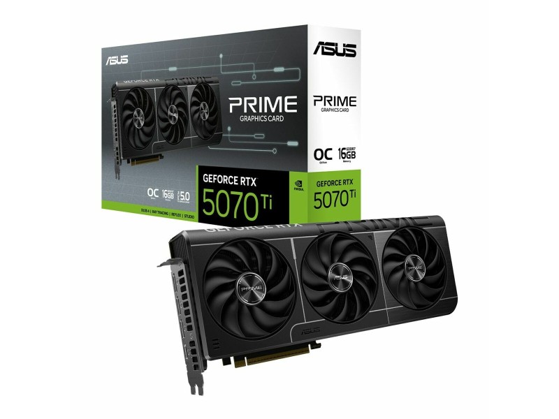 Графична карта Asus 90YV0MF0-M0NA00 nvidia geforce rtx 5070 ti 16 GB GDDR6 GDDR6X NaN –  BB Графични карти