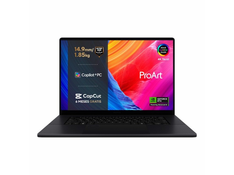 Лаптоп Asus ProArt P16 OLED H7606WM-SC052W 16 32 GB RAM 1 TB SSD Испанска Qwerty geforce rtx 5060 NaN –  BB Лаптопи