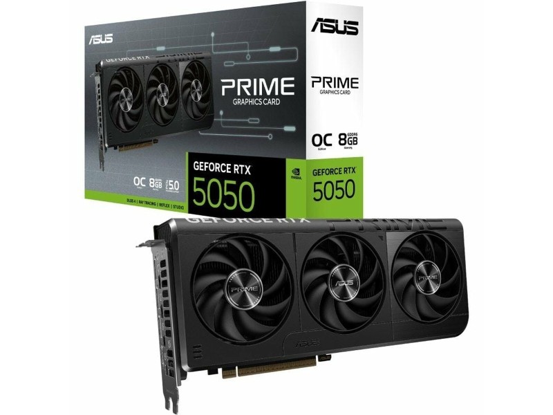 Графична карта Asus Prime GeForce RTX 5050 OC Edition 8 GB GDDR6 NaN –  BB Графични карти