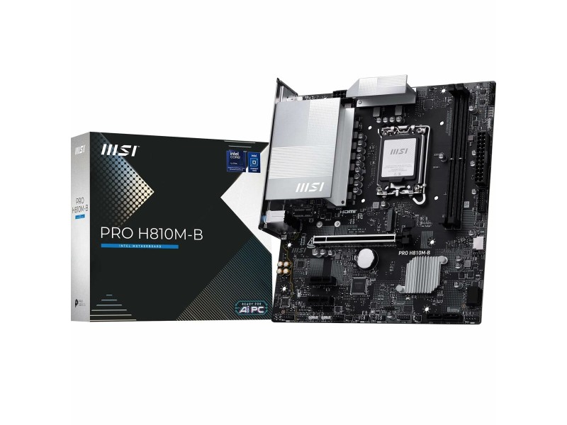 Дънна платка MSI PRO H810M-B LGA 1851 NaN –  BB Дънни платки