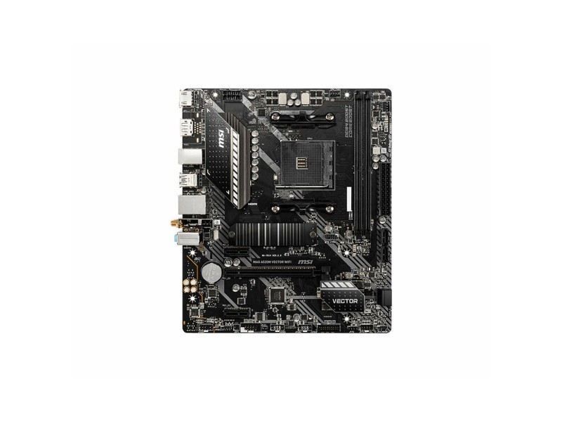 Дънна платка MSI MAG A520M VECTOR WIFI AMD A520 AMD AM4 NaN –  BB Дънни платки