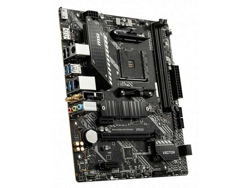 Дънна платка MSI MAG A520M VECTOR WIFI AMD A520 AMD AM4 NaN –  BB Дънни платки