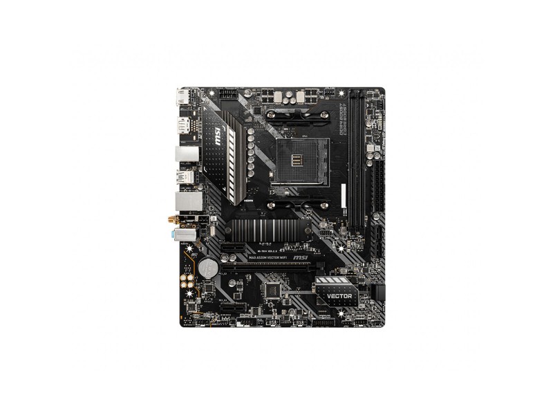 Дънна платка MSI MAG A520M VECTOR WIFI AMD A520 AMD AM4 NaN –  BB Дънни платки