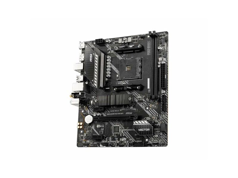 Дънна платка MSI MAG A520M VECTOR WIFI AMD A520 AMD AM4 NaN –  BB Дънни платки