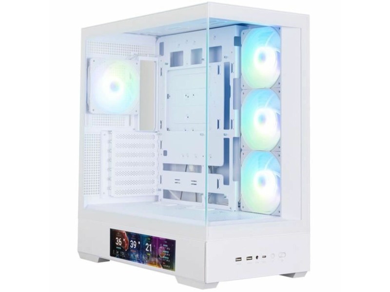ATX полу-висока кутия Zalman P40 DS Бял NaN –  BB Калъфи за настолни компютри