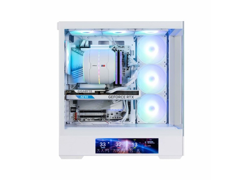 ATX полу-висока кутия Zalman P40 DS Бял NaN –  BB Калъфи за настолни компютри