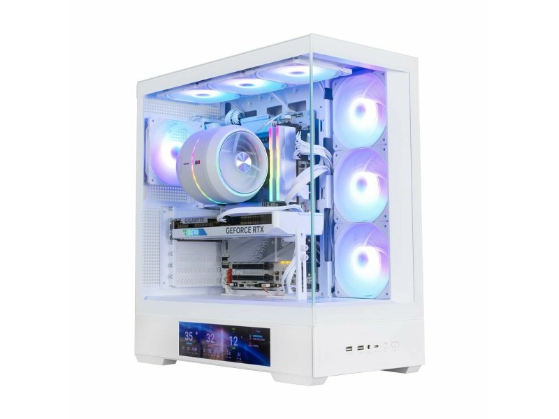 ATX полу-висока кутия Zalman P40 DS Бял NaN –  BB Калъфи за настолни компютри