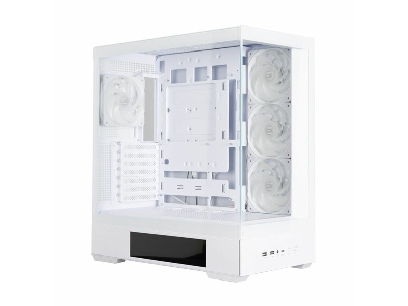 ATX полу-висока кутия Zalman P40 DS Бял NaN –  BB Калъфи за настолни компютри