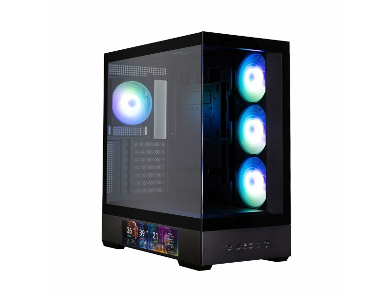 ATX полу-висока кутия Zalman P40 DS Черен NaN –  BB Калъфи за настолни компютри