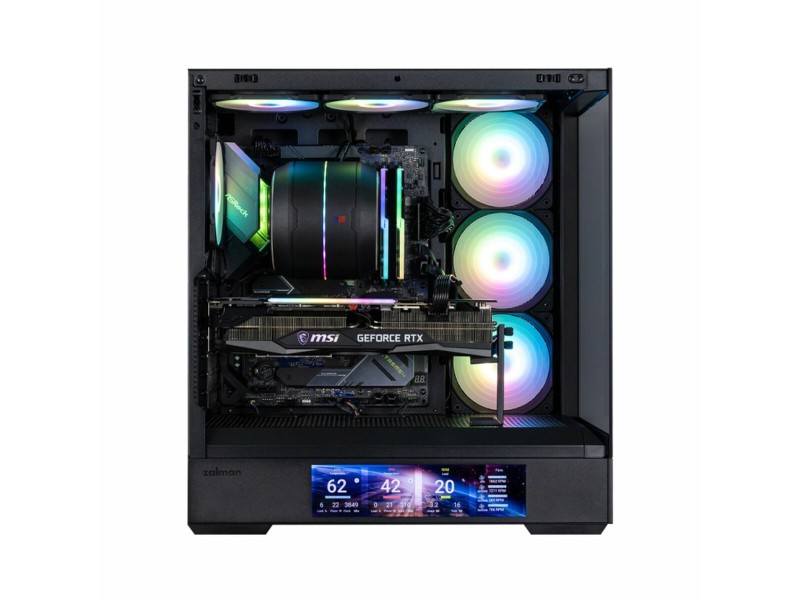 ATX полу-висока кутия Zalman P40 DS Черен NaN –  BB Калъфи за настолни компютри