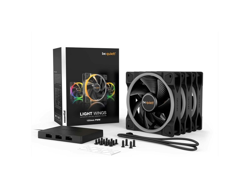 Вентилатор за кутия Be Quiet! BL076 Ø 12 cm (3 броя) NaN –  BB Бокс вентилатори
