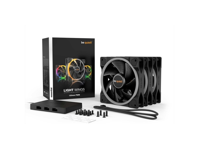Вентилатор за кутия Be Quiet! BL076 Ø 12 cm (3 броя) NaN –  BB Бокс вентилатори