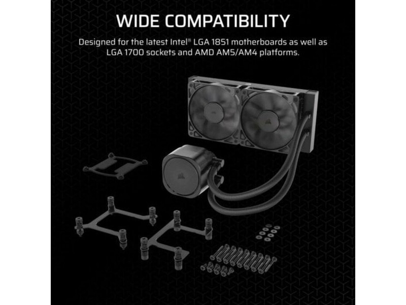 Комплект за Течно Охлаждане Corsair NAUTILUS 240 RS NaN –  BB Системи за течно охлаждане