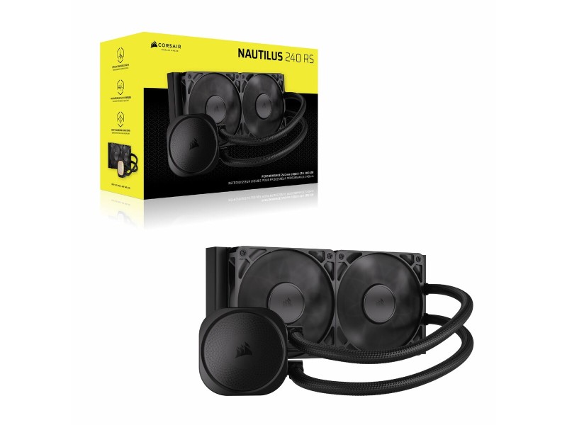 Комплект за Течно Охлаждане Corsair NAUTILUS 240 RS NaN –  BB Системи за течно охлаждане