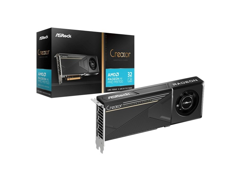 Графична карта ASRock R9700 CT 32G 32 GB GDDR6 NaN –  BB Графични карти