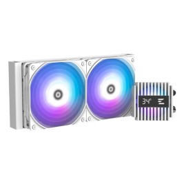 Вентилатор за кутия Zalman ALPHA2 A24 WHITE Ø 12 cm
