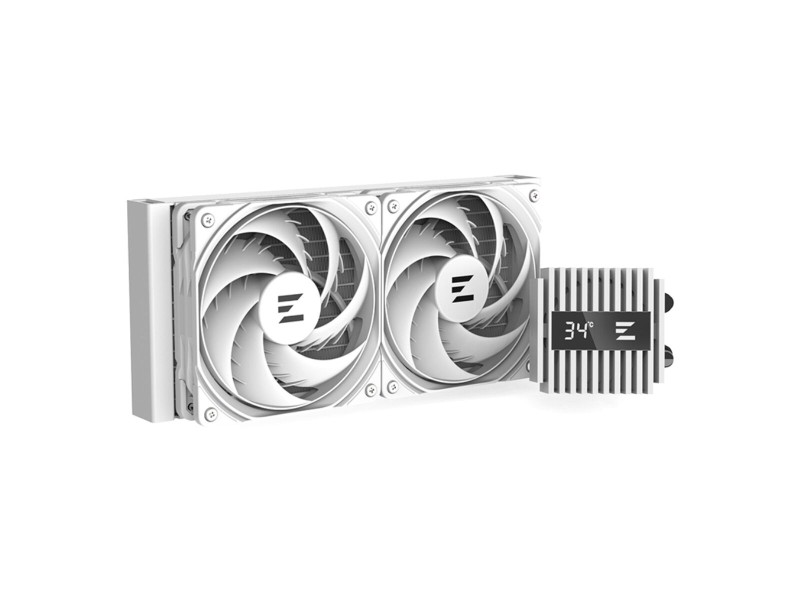 Вентилатор за кутия Zalman ALPHA2 A24 WHITE Ø 12 cm NaN –  BB Бокс вентилатори