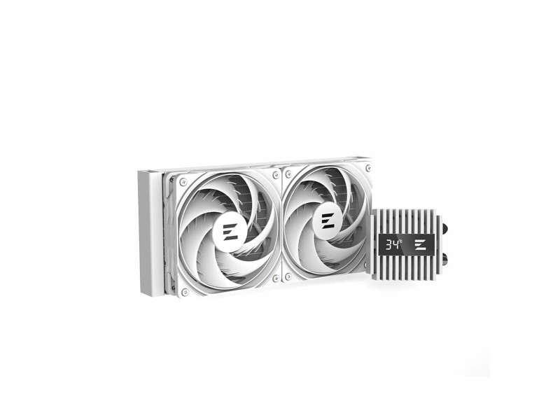 Вентилатор за кутия Zalman ALPHA2 A24 WHITE Ø 12 cm NaN –  BB Бокс вентилатори