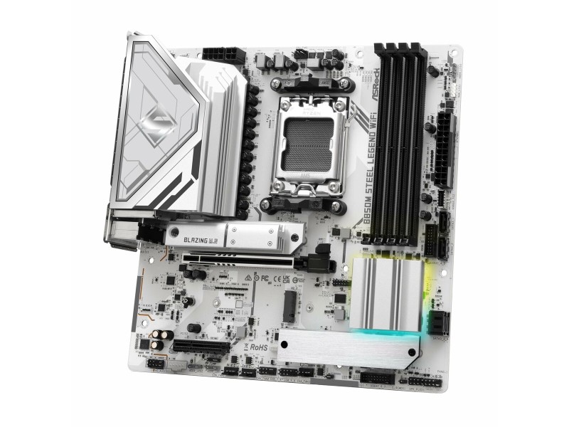 Дънна платка ASRock B850M Steel Legend WiFi Intel Wi-Fi 6 AMD AM5 AMD B850 NaN –  BB Дънни платки
