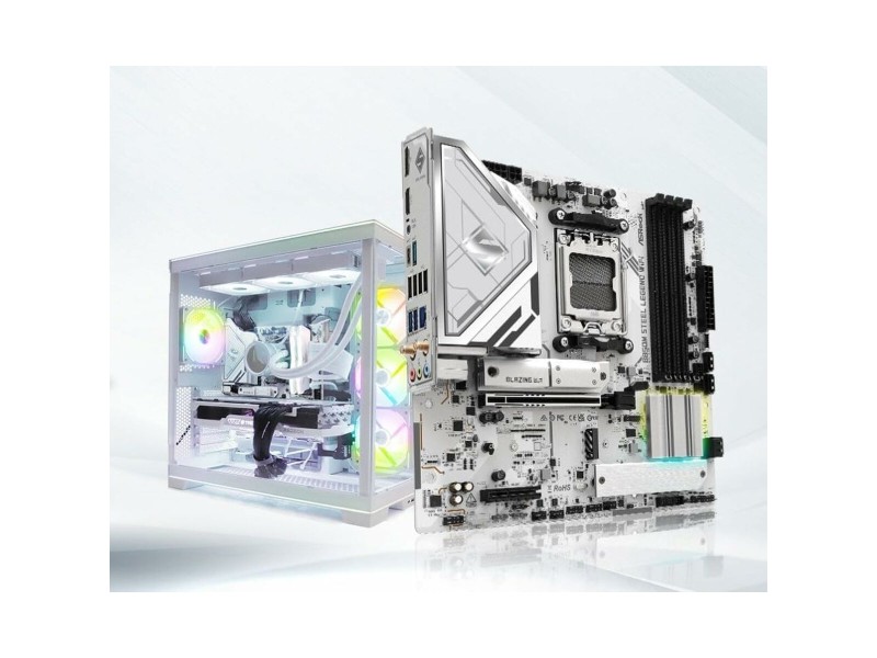 Дънна платка ASRock B850M Steel Legend WiFi Intel Wi-Fi 6 AMD AM5 AMD B850 NaN –  BB Дънни платки